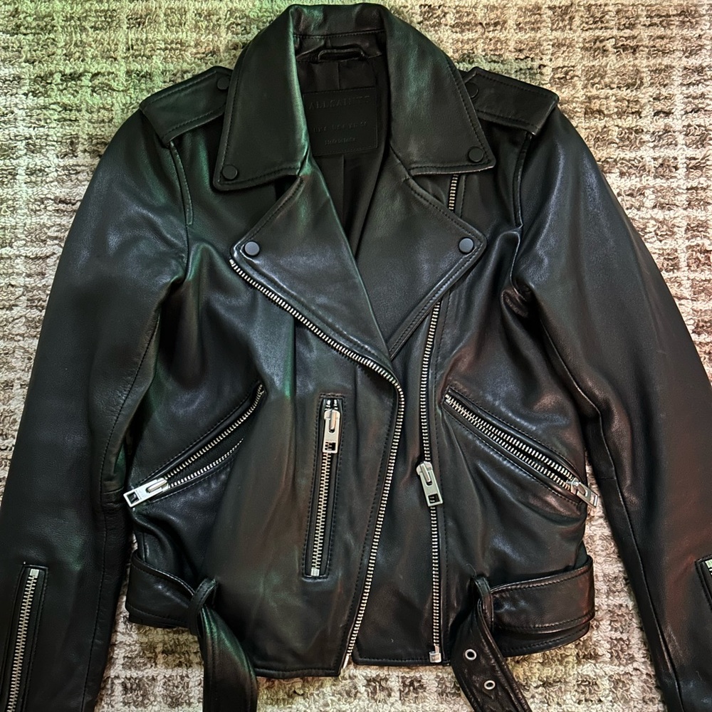 ALLSAINTS Balfern Leather Biker Jacket 🖤